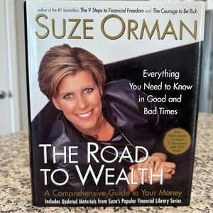 Suze Orman. The Road To Wealth. Hardcover Book.